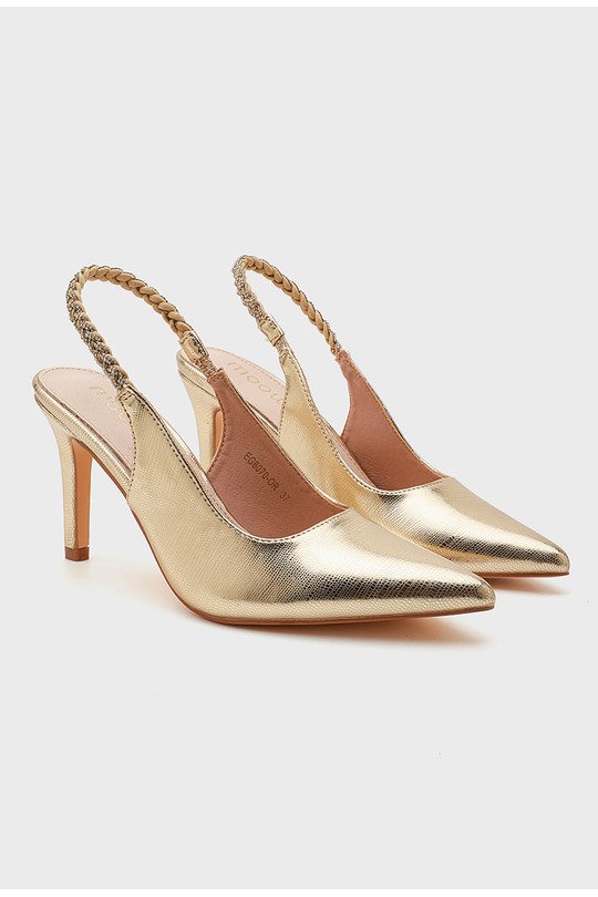 Escarpins Chaussures Or My Stories (Moow) EG6070 Efashion Paris