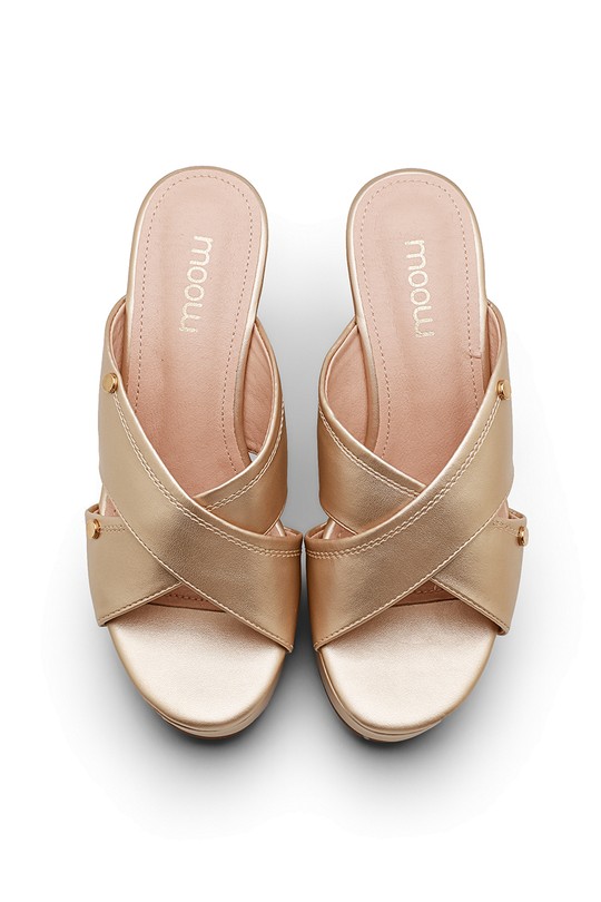 Grandes tailles Chaussures Or My Stories (Moow) MH6131C Efashion Paris