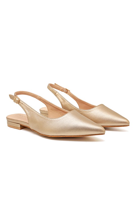 Plus sizes Shoes Gold My Stories (Moow) EA6138L Efashion Paris