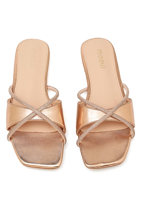 Plus sizes Shoes Champagne My Stories (Moow) MA6139L Efashion Paris