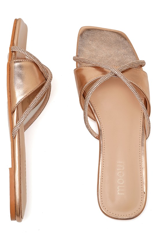 Plus sizes Shoes Champagne My Stories (Moow) MA6139L Efashion Paris