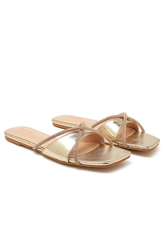Plus sizes Shoes Champagne My Stories (Moow) MA6139L Efashion Paris