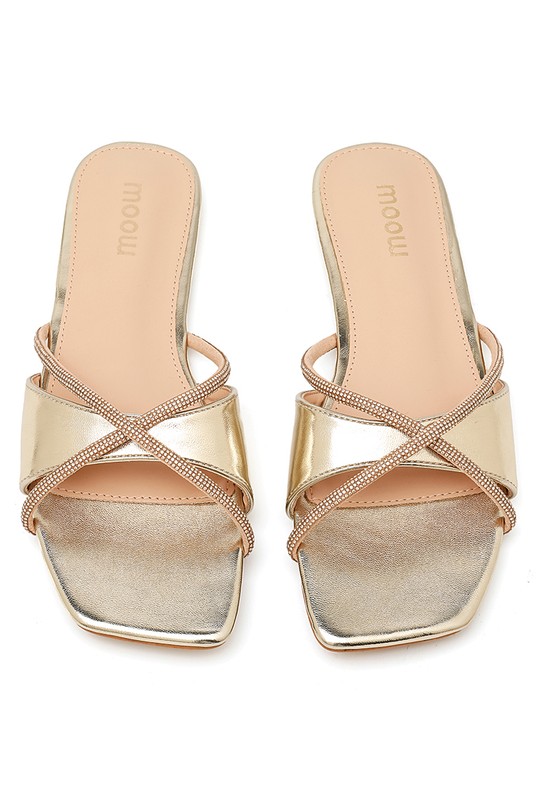 Plus sizes Shoes Champagne My Stories (Moow) MA6139L Efashion Paris