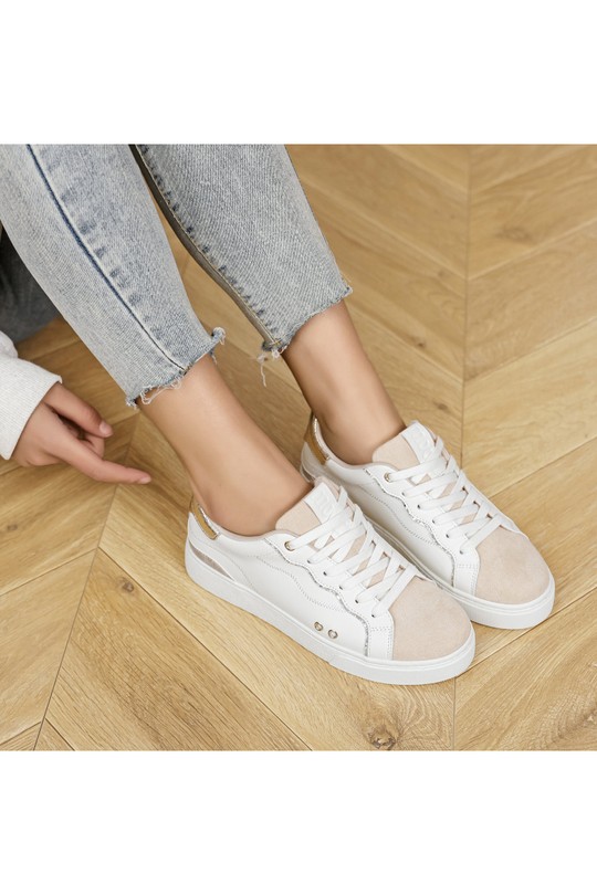 Baskets Chaussures Or My Stories (Moow) KP5011C Efashion Paris