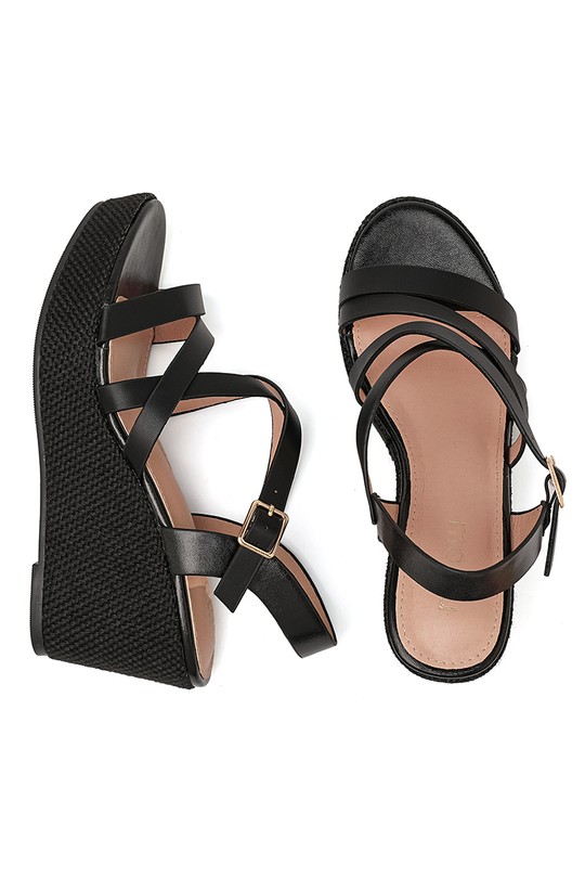 De cuña Zapatos Silver My Stories (Moow) SH6162 Efashion Paris