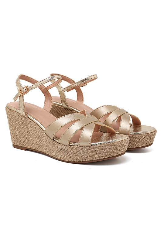 Grandes tailles Chaussures Or My Stories (Moow) SH6161C Efashion Paris