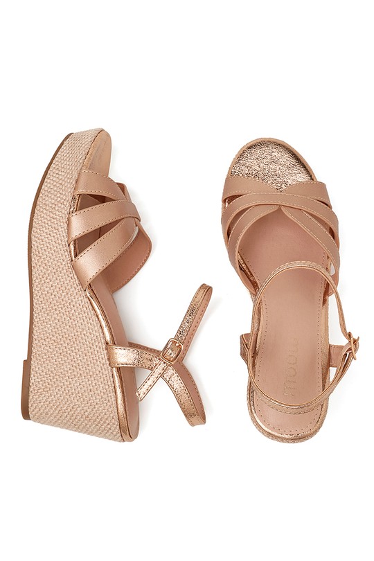Grandes tailles Chaussures Or My Stories (Moow) SH6161C Efashion Paris