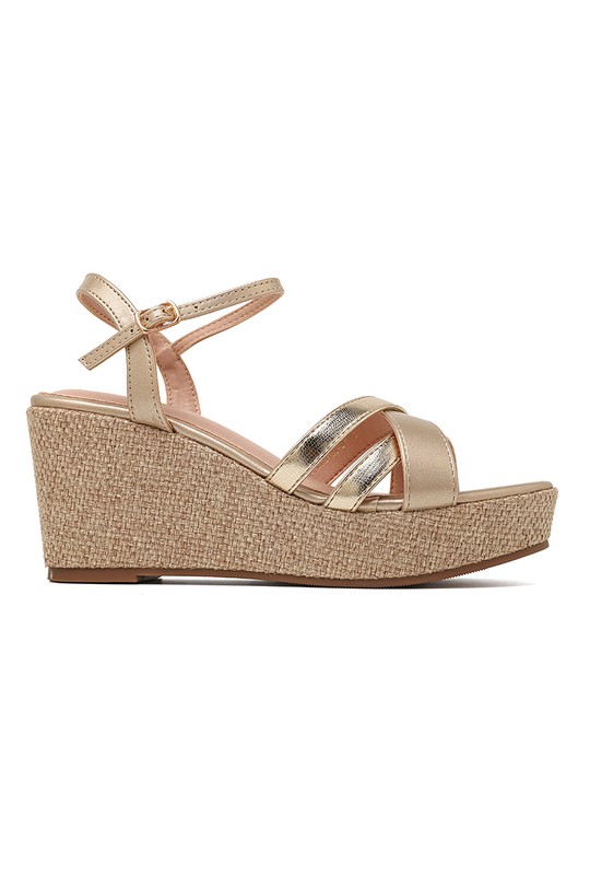 Grandes tailles Chaussures Champagne My Stories (Moow) SH6163C Efashion Paris