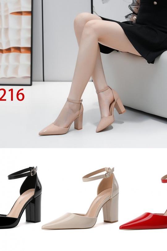 Escarpins Chaussures Noir CHC Shoes N25-216 Efashion Paris