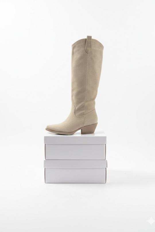 Boots Shoes Black CHC Shoes CHC-522 Efashion Paris