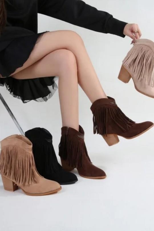 Bottines Chaussures Noir CHC Shoes N25-260 Efashion Paris