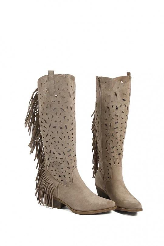 Stivali Scarpe Brown CHC Shoes CHC-526 Efashion Paris