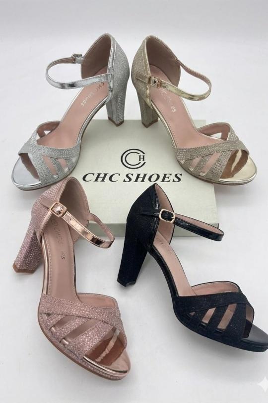 Escarpins Chaussures Noir CHC Shoes N22-875 Efashion Paris