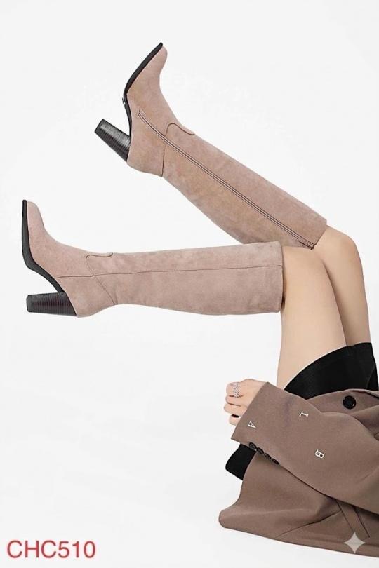 Bottes Chaussures Noir CHC Shoes CHC-510A Efashion Paris