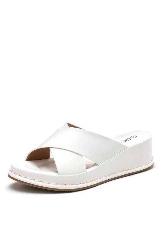 Compensées Chaussures Noir CHC Shoes N25-132 Efashion Paris