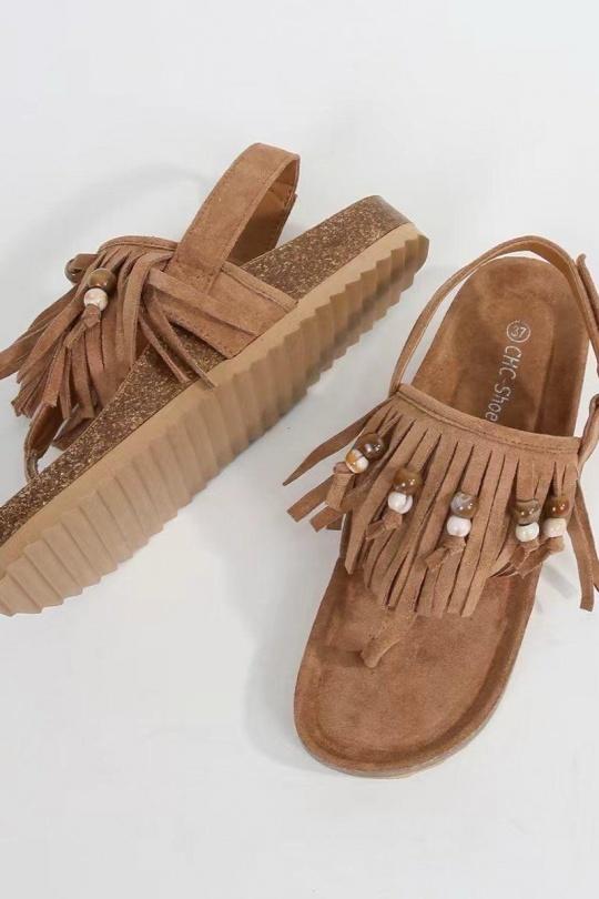 Sandales Chaussures Noir CHC Shoes XQ-002 Efashion Paris