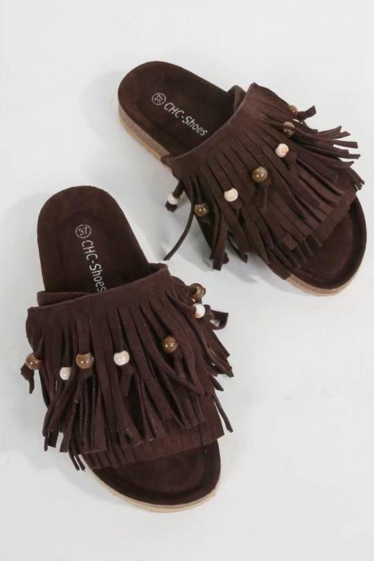 Sandales Chaussures Noir CHC Shoes XQ-003 Efashion Paris