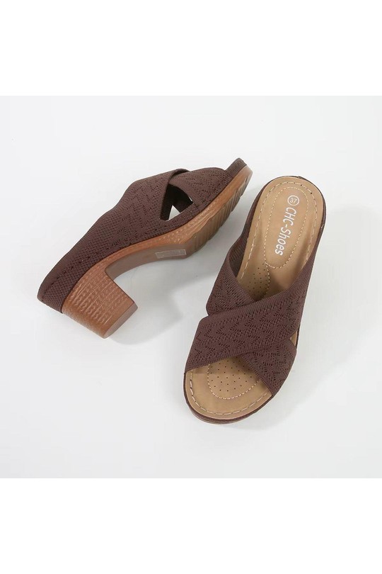 Sandales Chaussures Beige CHC Shoes MY-008 Efashion Paris