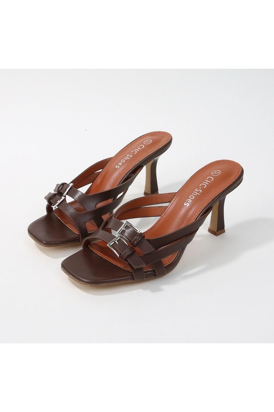 Sandales Chaussures Beige CHC Shoes JL-001 Efashion Paris