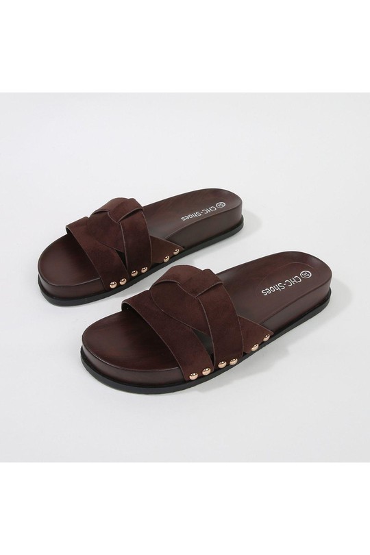 Sandales Chaussures Noir CHC Shoes DF-004 Efashion Paris