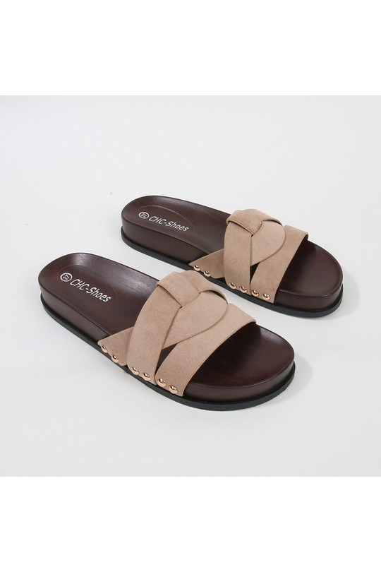 Sandales Chaussures Noir CHC Shoes DF-004 Efashion Paris