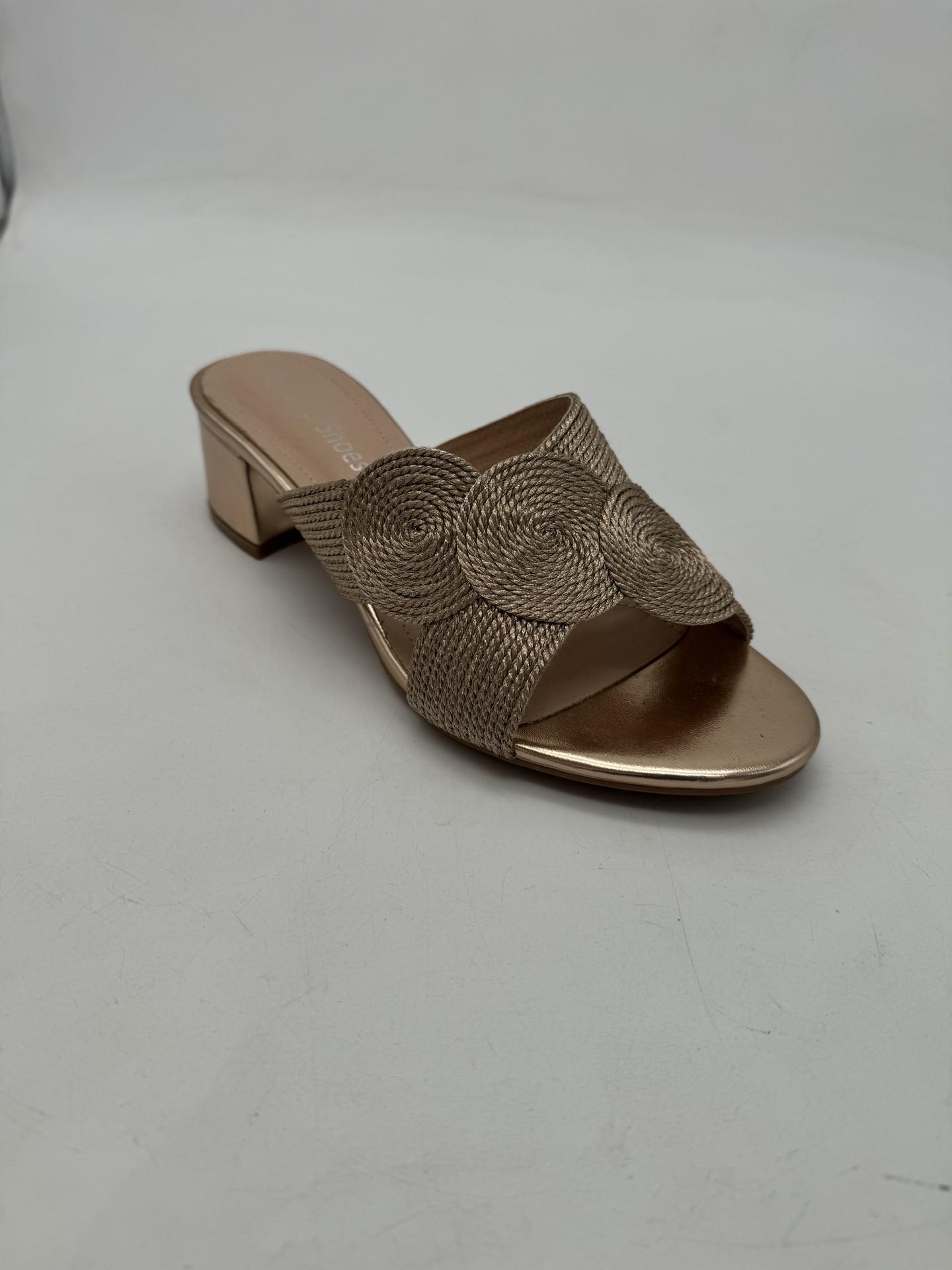 Sandales Chaussures Champagne CHC Shoes N24-1051 #c Efashion Paris