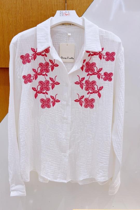 Chemises Femme Blanc Suzzy & Milly 6617-F139 Efashion Paris