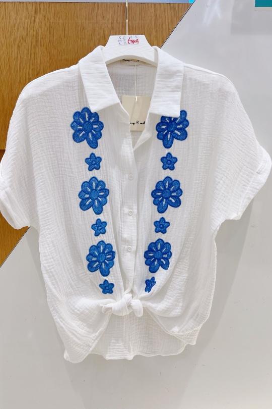 Chemises Femme Blanc Suzzy & Milly 7148-A120 Efashion Paris