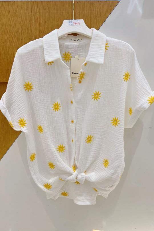 Chemises Femme Blanc Suzzy & Milly 7148-A152 Efashion Paris