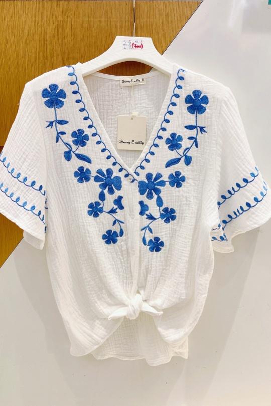 Blouses Femme Blanc Suzzy & Milly 7712 Efashion Paris