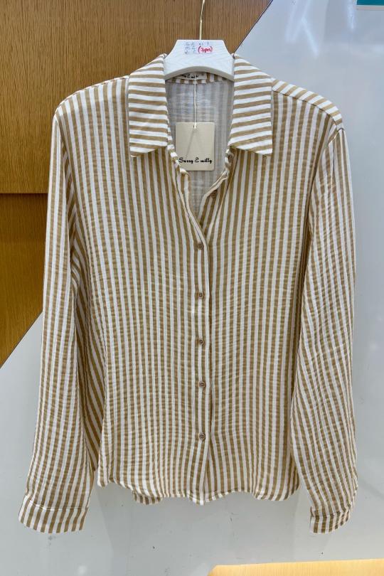 Chemises Femme Beige Suzzy & Milly 6617-F167 Efashion Paris