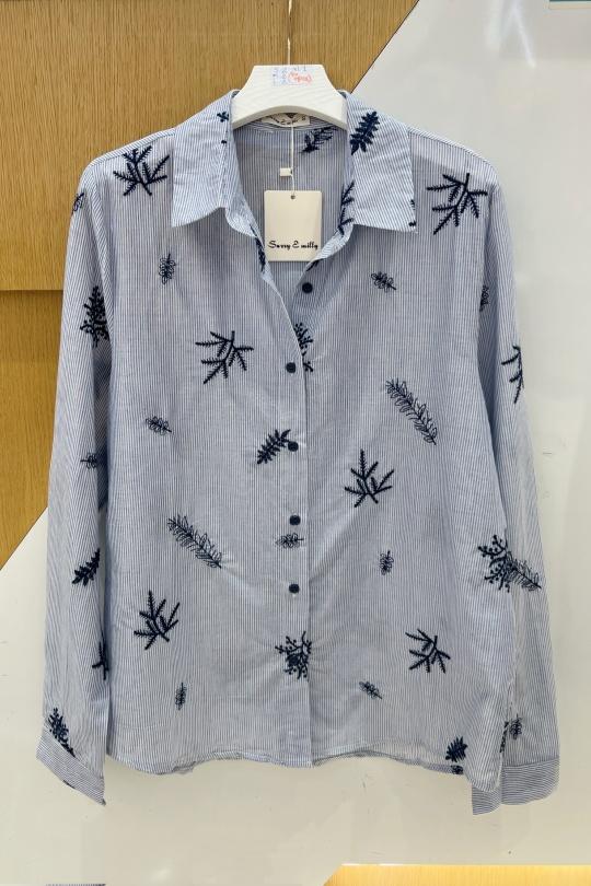 Chemises Femme Bleu marine Suzzy & Milly 6617-F159* Efashion Paris