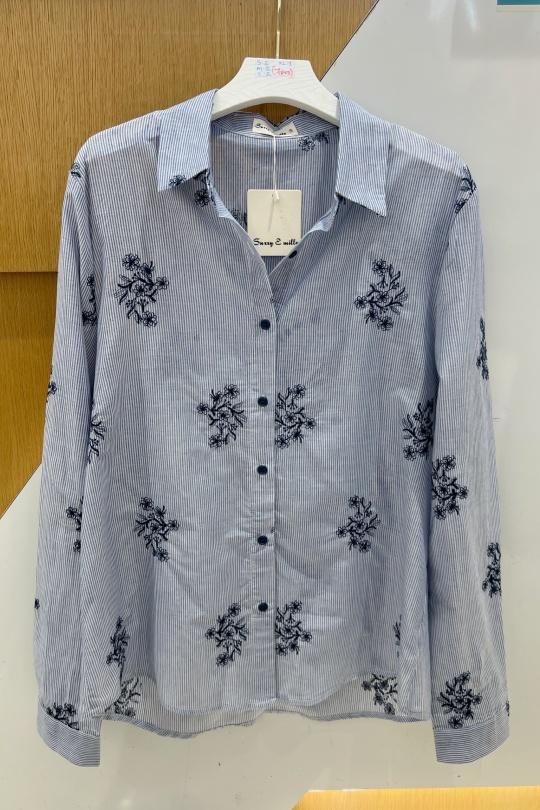 Chemises Femme Bleu marine Suzzy & Milly 6617-F160* Efashion Paris