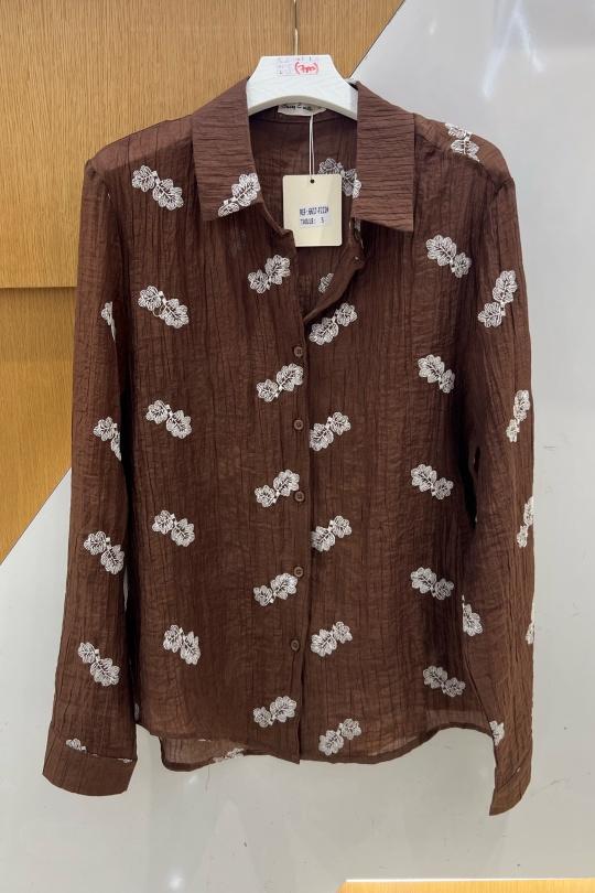 Camicie Donna Brown Suzzy & Milly 6617-F222 Efashion Paris