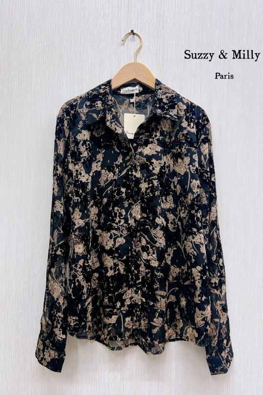 Camicie Donna Black Suzzy & Milly 6617-F188 Efashion Paris