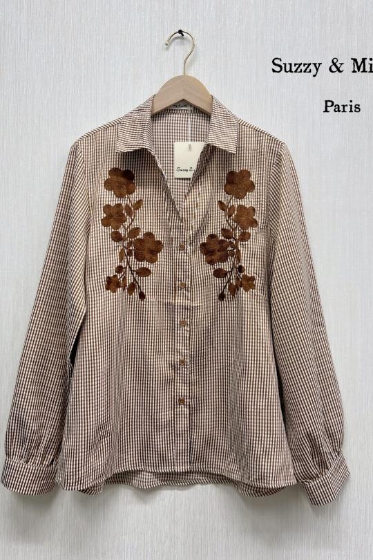 Camicie Donna Camel Suzzy & Milly 7756 Efashion Paris