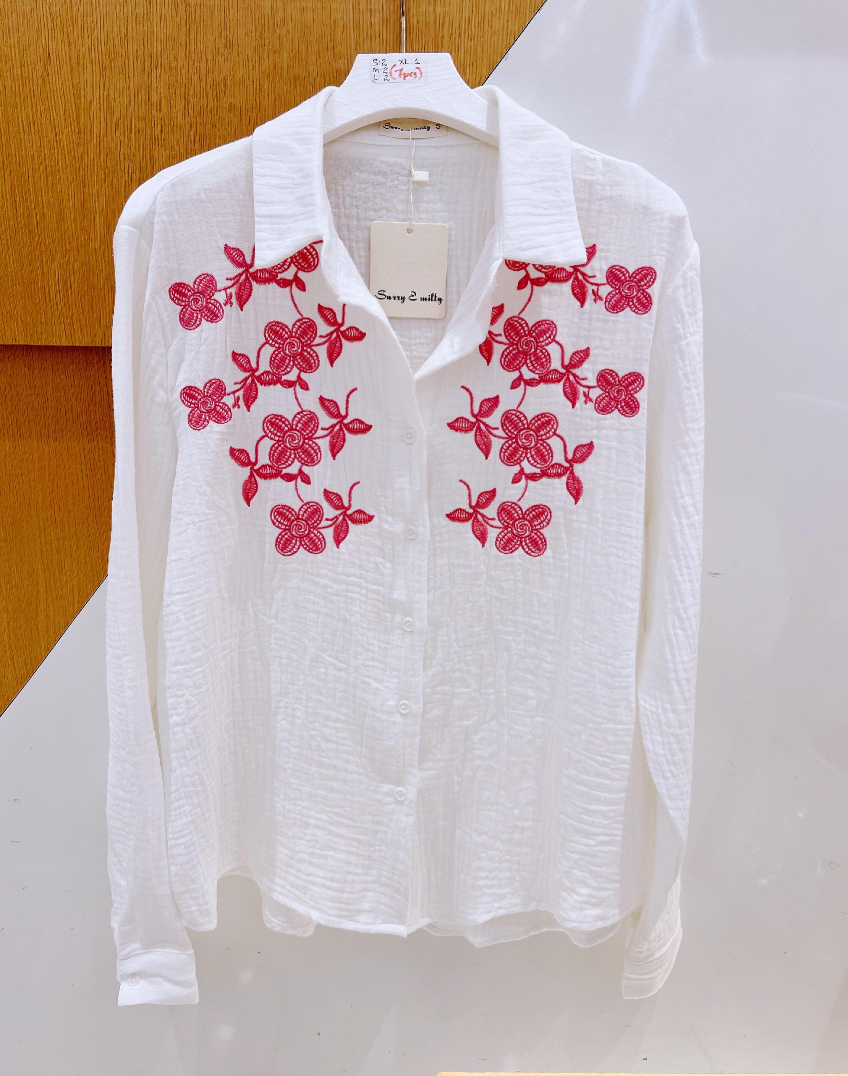 Chemises Femme Blanc Suzzy & Milly 6617-F139 #c Efashion Paris