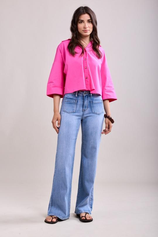 Jeans Femme Bleu jean Toxik3 H2747-4 Efashion Paris