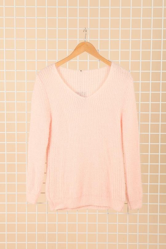 Pulls Femme Noir POMELO PARIS CANDY V Efashion Paris