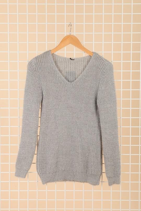 Pulls Femme Noir POMELO PARIS CANDY V Efashion Paris