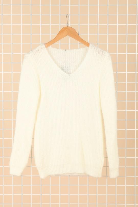 Pulls Femme Noir POMELO PARIS CANDY V Efashion Paris
