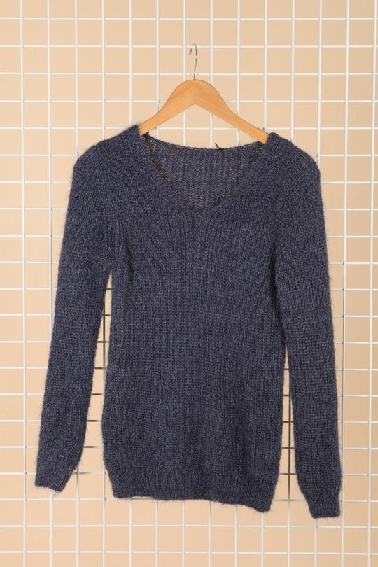Pulls Femme Noir POMELO PARIS CANDY V Efashion Paris