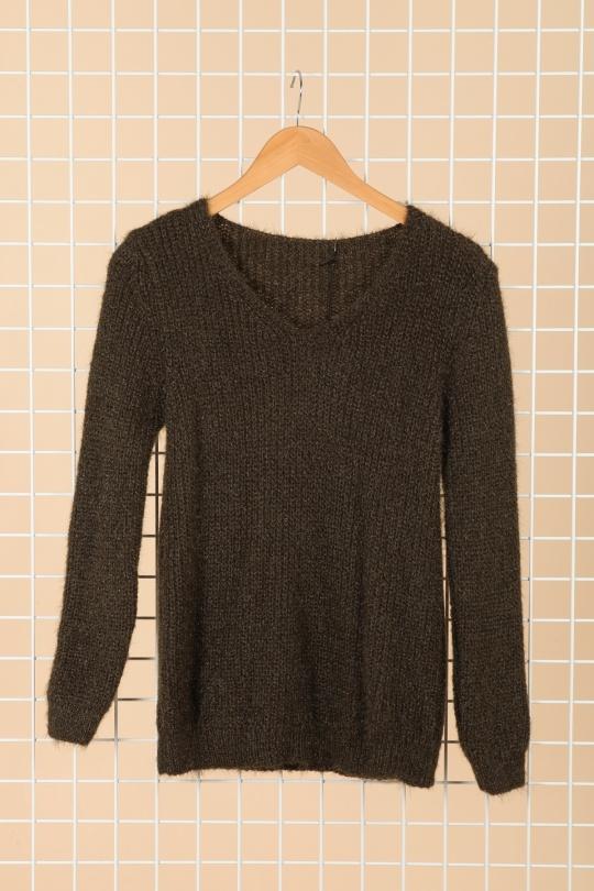 Pulls Femme Noir POMELO PARIS CANDY V Efashion Paris