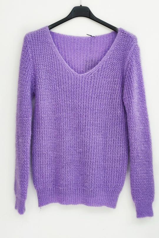 Pulls Femme Noir POMELO PARIS CANDY V Efashion Paris