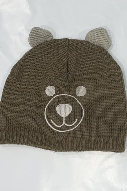 Bonnets Enfant & Bébé  Marron POMELO PARIS BONNET BEBE / 0-36 MOIS Efashion Paris