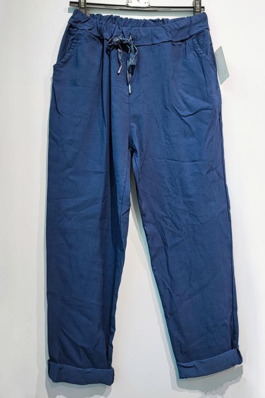 Pantalons Femme Noir POMELO PARIS MOON PANTALON MAGIC Efashion Paris
