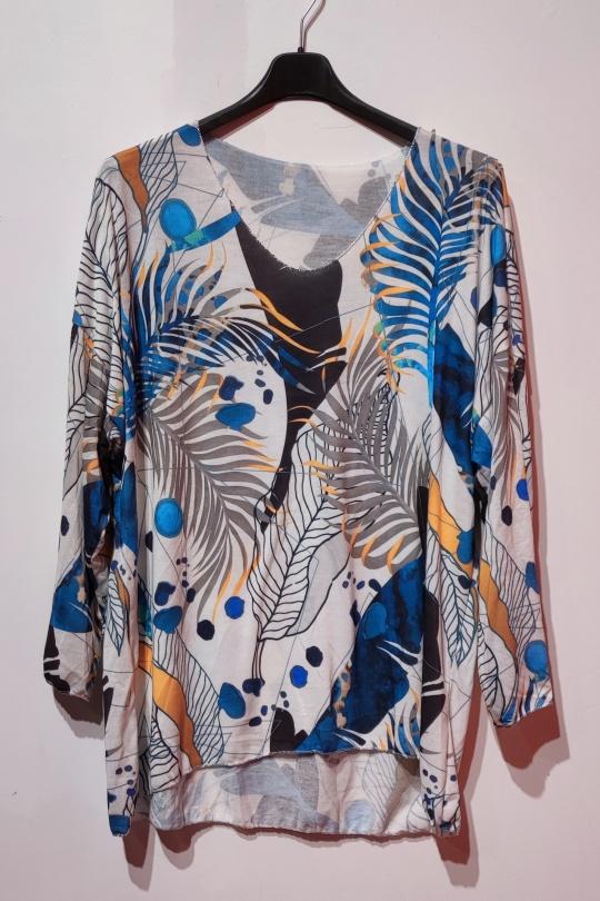 TESS FEUILLES-MULTICOLORE