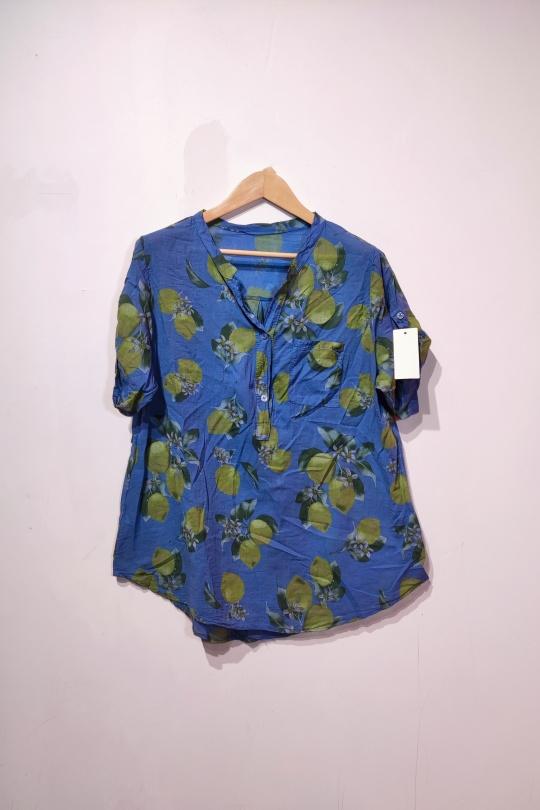 Blouses Femme Jean POMELO PARIS LISA BLOUSE LEMON Efashion Paris