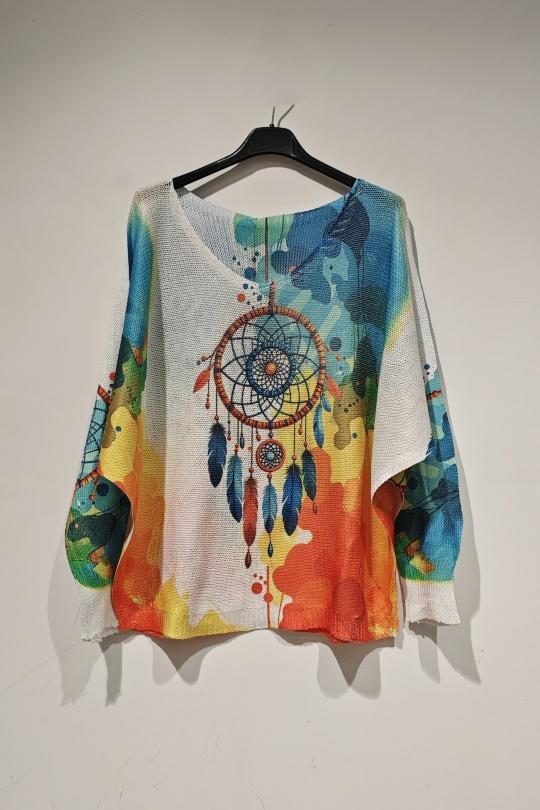 Pulls Femme Multicolore POMELO PARIS PESS DREAM CATCH Efashion Paris