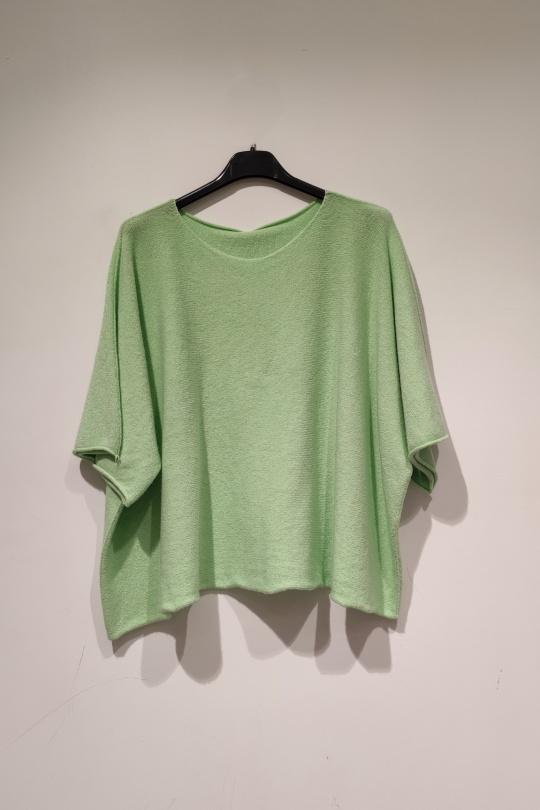 Maglioni Donna Light green POMELO PARIS MILA PBT 300 Efashion Paris
